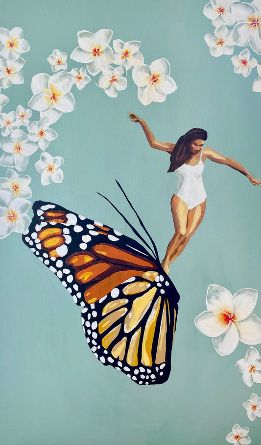 Fly Away With Me Matted Print