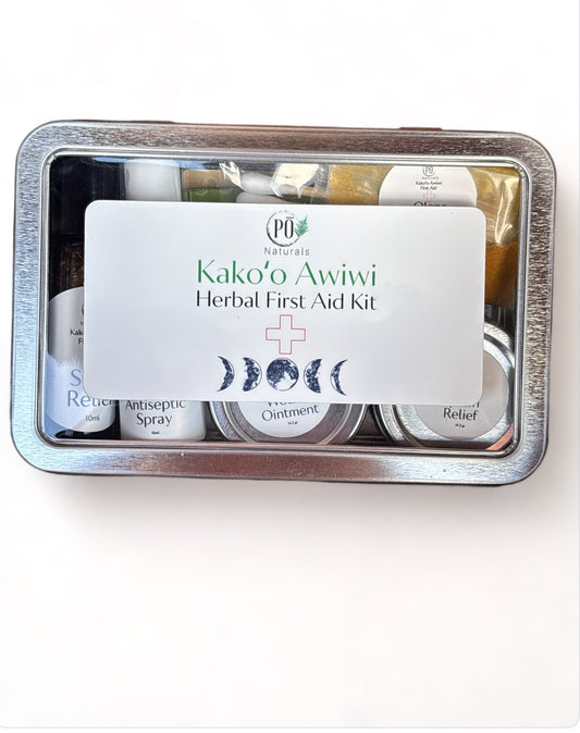 Kakoʻo Awiwi | Herbal First Aid Kit